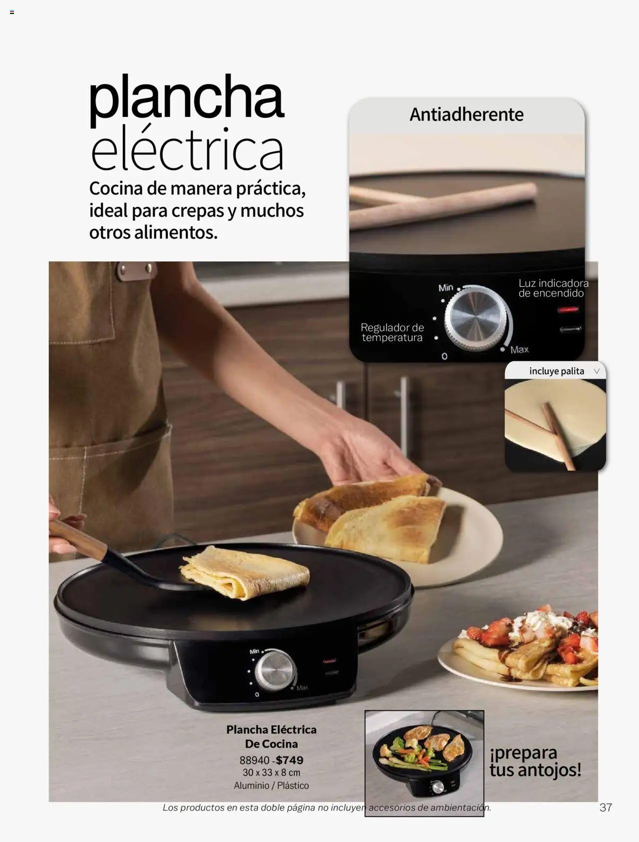 Nuevas ofertas de Vianney válidas en toda la República Mexicana desde el 05/09/2025. ¡Encuentra las mejores ofertas en Vianney - Catálogo - Biasi! | Página: 39 | Productos: Cocina, Plancha