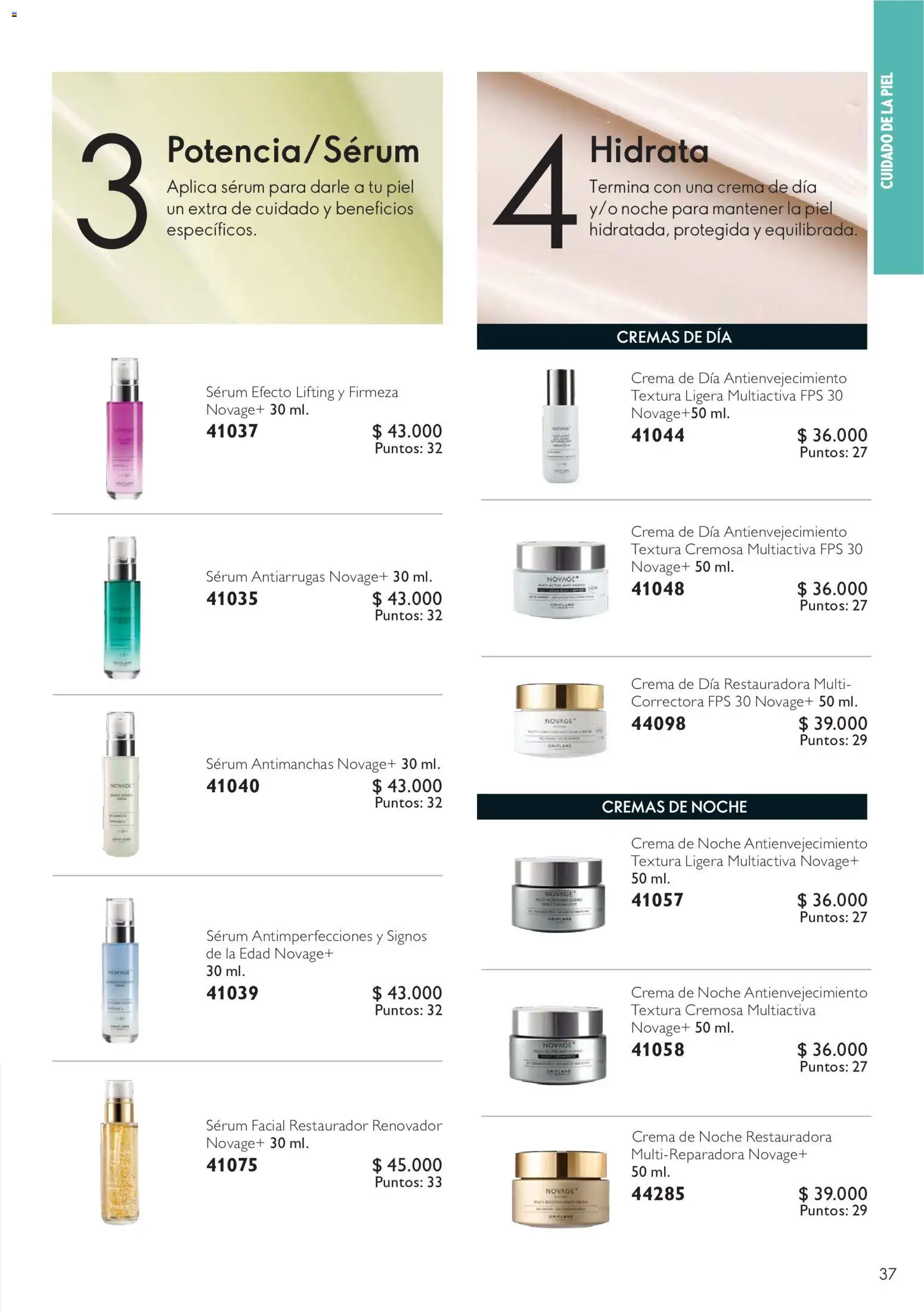Oriflame catálogo │ válido desde el 11.09.2026 | Página: 37 | Productos: Crema, Serum