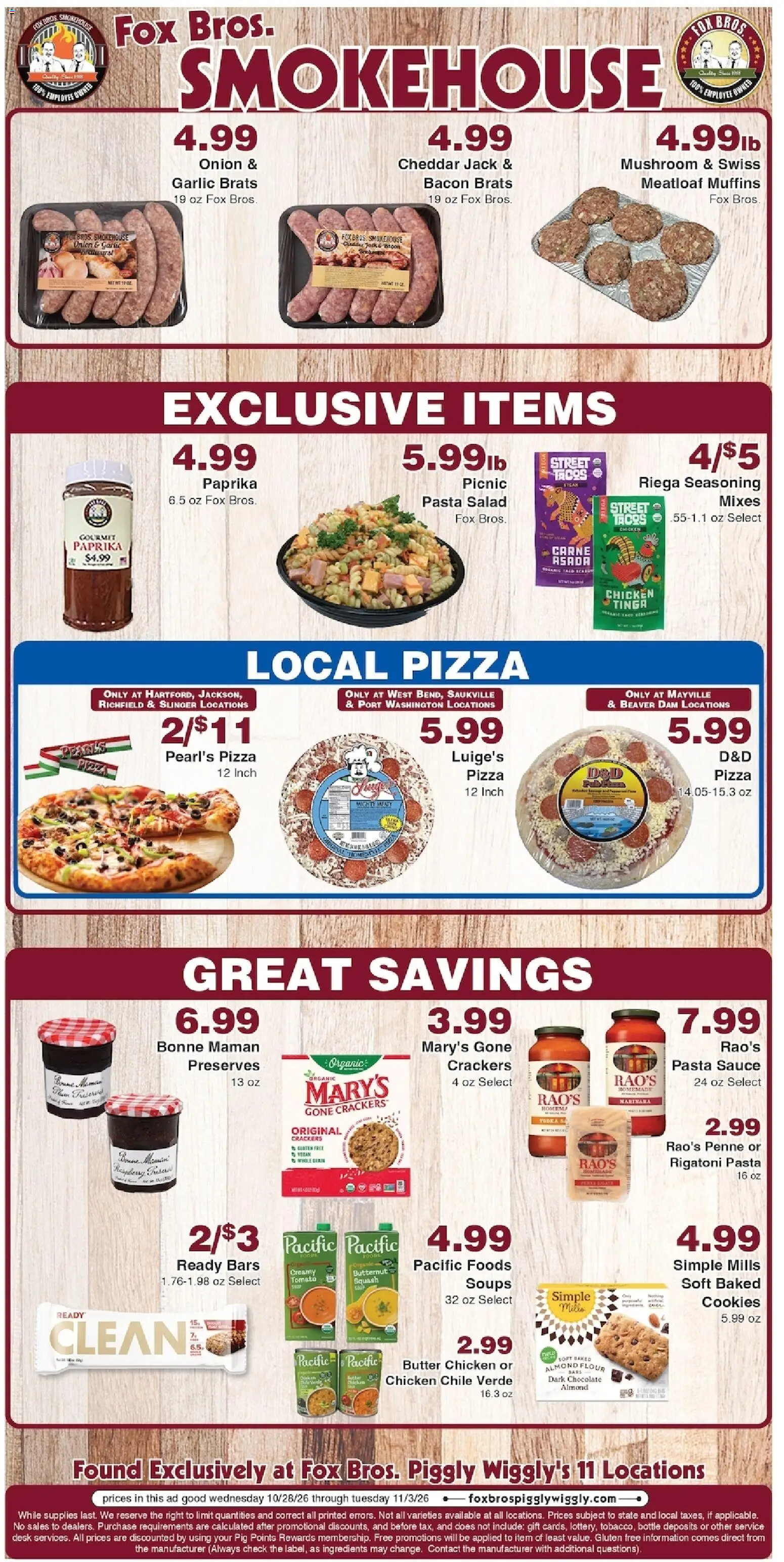 Piggly Wiggly Weekly Ad - valid from 10/28/2026 | Page: 3