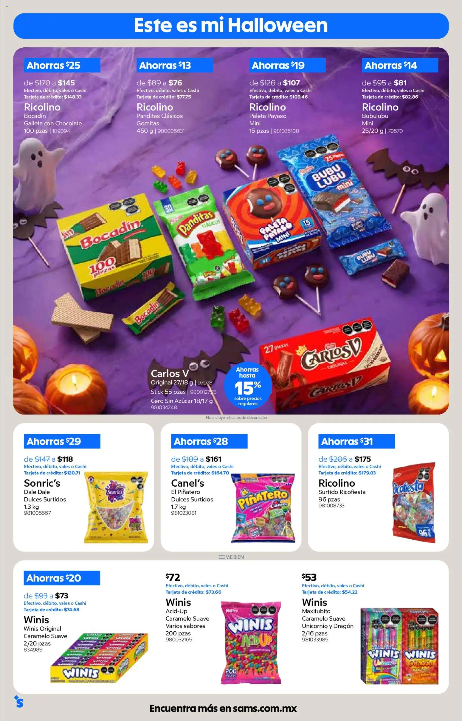Nuevas ofertas de Sam's Club válidas en toda la República Mexicana desde el 01/10/2026. ¡Encuentra las mejores ofertas en Sam's Club catálogo! | Página: 18