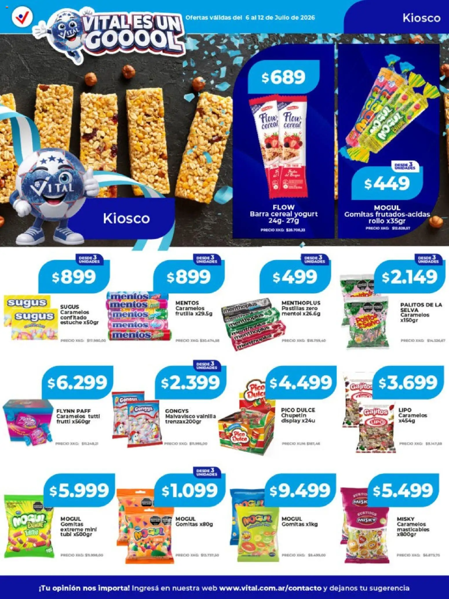 Vital ofertas │ válido desde el 06/07/2026 | Página: 17