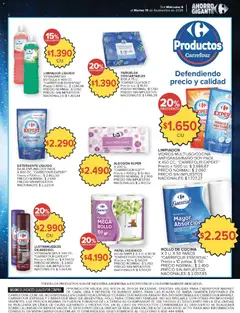 Vista previa Carrefour Market catálogo válido desde el 09/09/2026 | Página: 19 | Productos: Lustramuebles, Sobre, Detergente líquido, Detergente