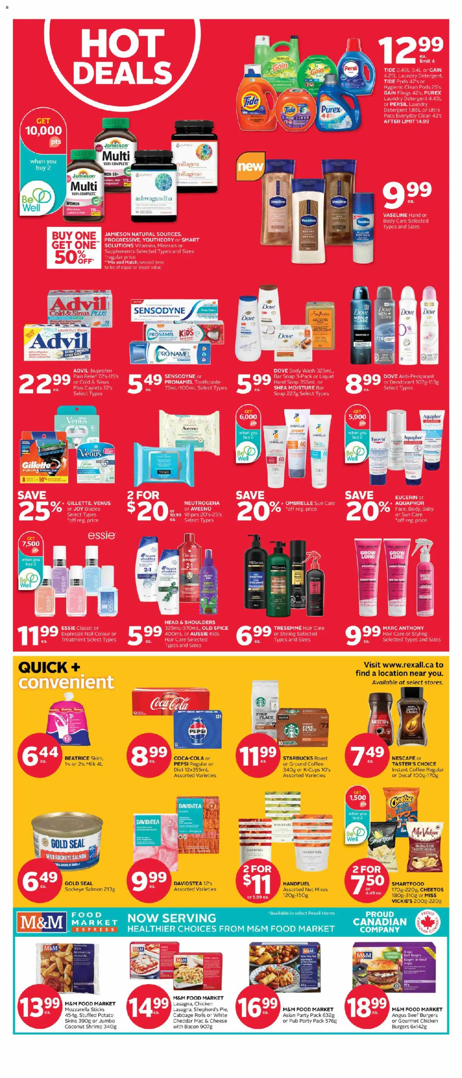 Rexall flyer valid from 15.05.2026 | Page: 4 | Products: Beef, Conditioner, Milk, Butter