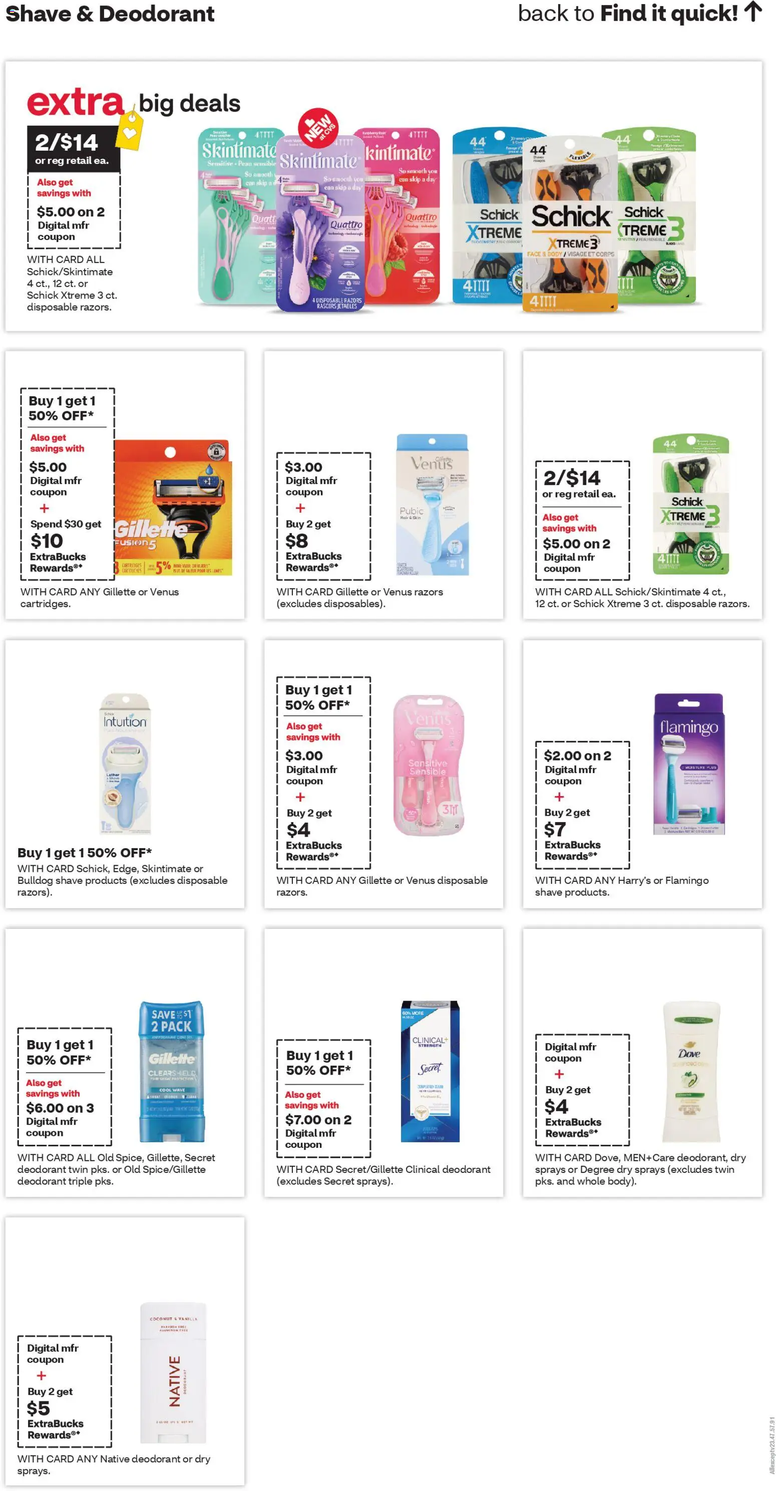 CVS Pharmacy Weekly Ad - TX - valid from 15.03.2026 | Page: 15 | Products: Deodorant, Raspberry