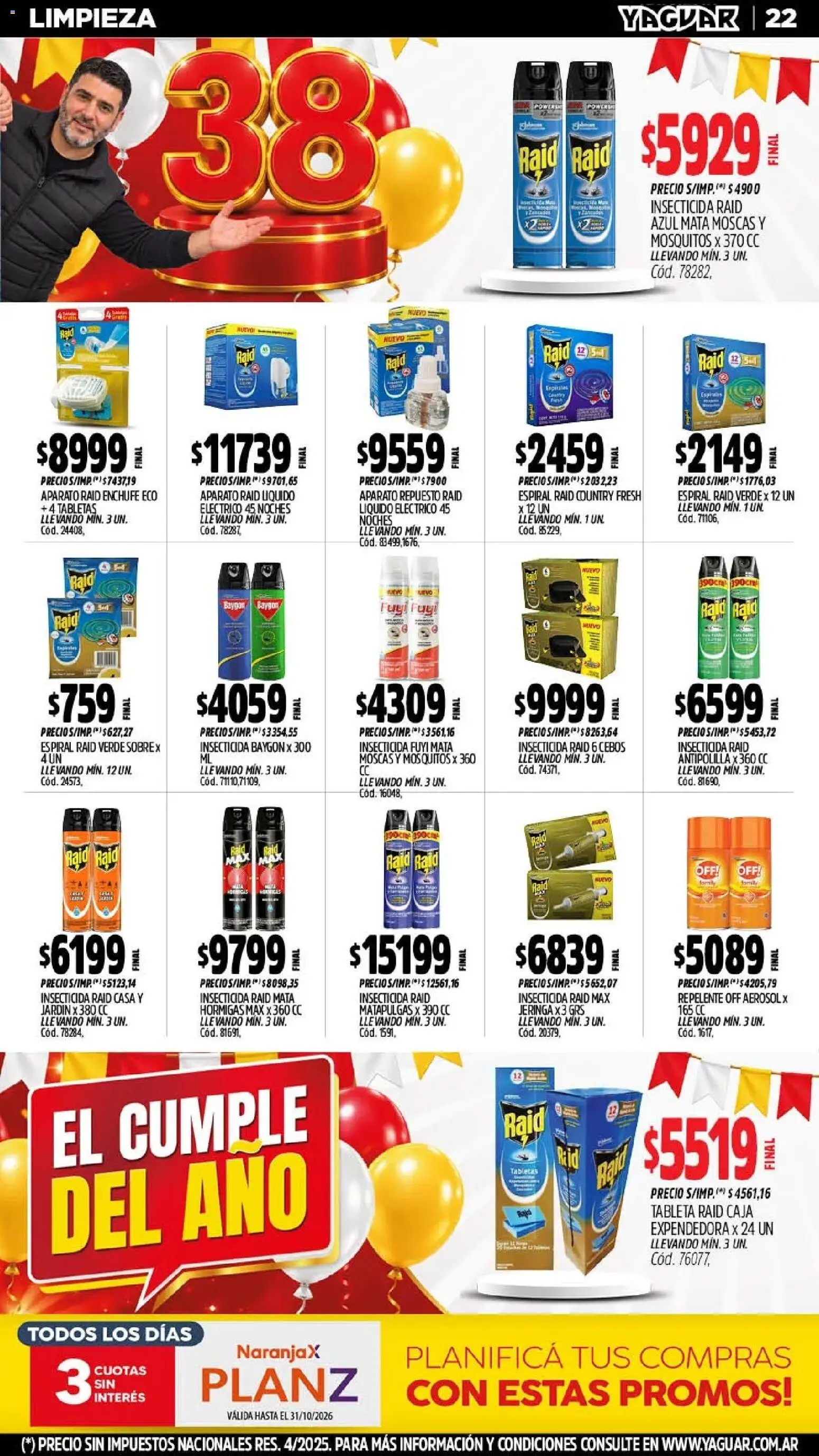 Yaguar - Oferta semanal Mar del Plata │ válido desde el 05/10/2026 | Página: 21