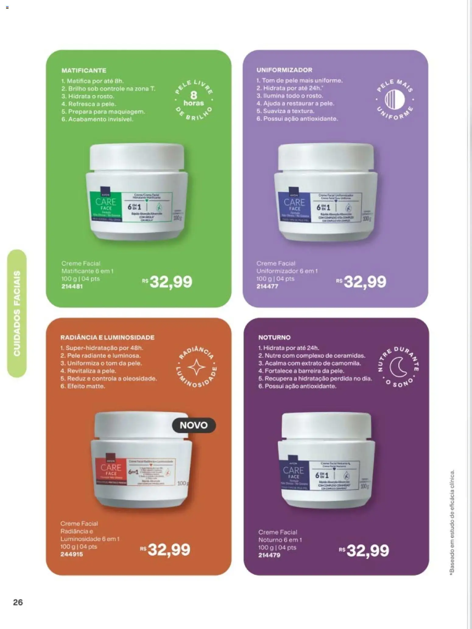 Avon Folheto - válido de 10/08/2026 | Página: 26 | Produtos: Creme