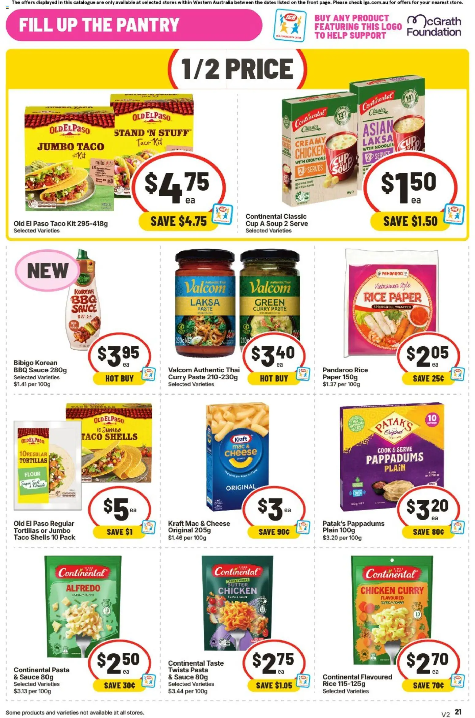 IGA catalogue - valid from 09/09/2026 | Page: 23 | Products: Protein, Honey, Nutella, Vegemite
