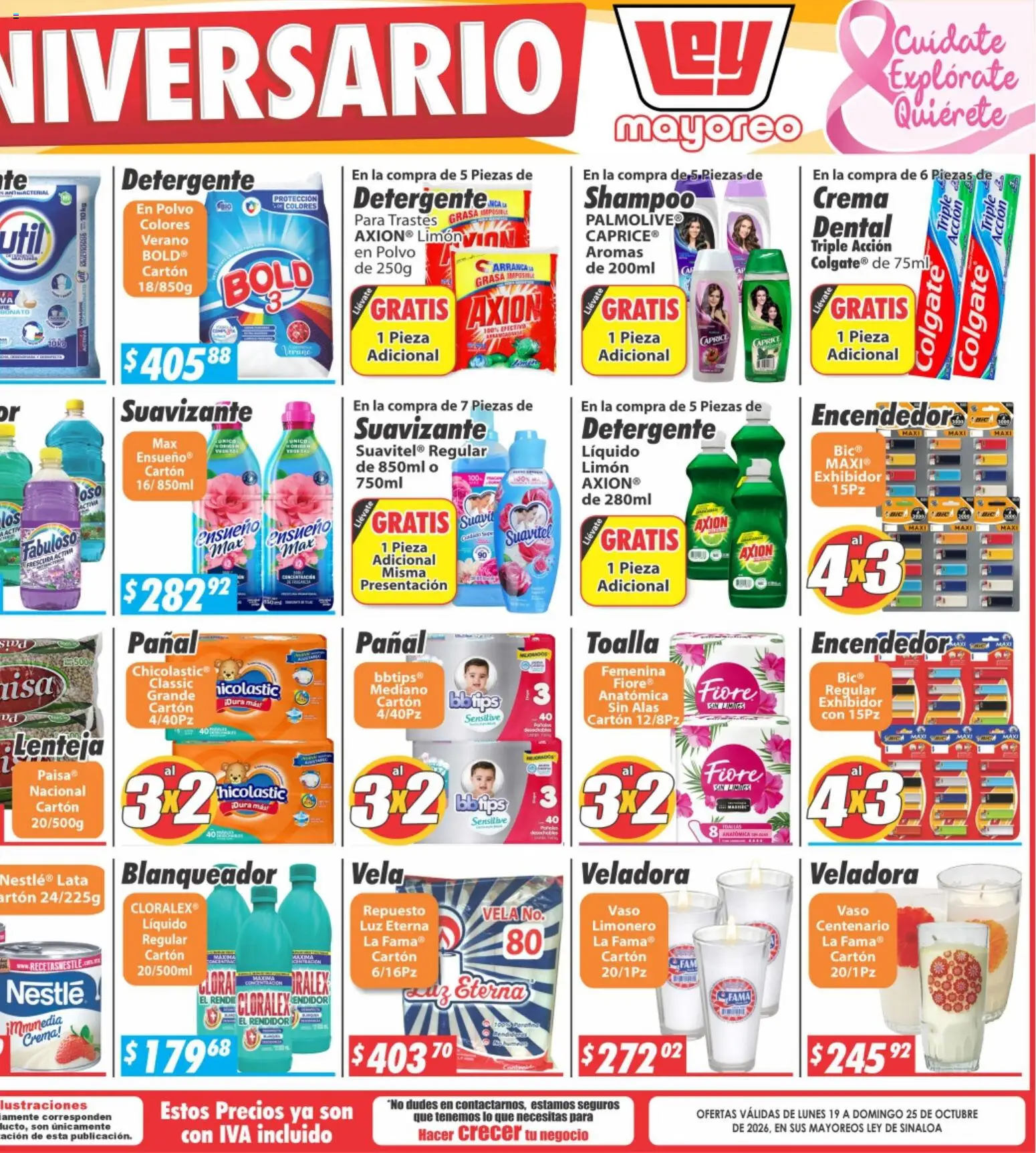 Nuevas ofertas de Casa Ley válidas en toda la República Mexicana desde el 19/10/2026. ¡Encuentra las mejores ofertas en Casa Ley folleto Sinaloa! | Página: 4