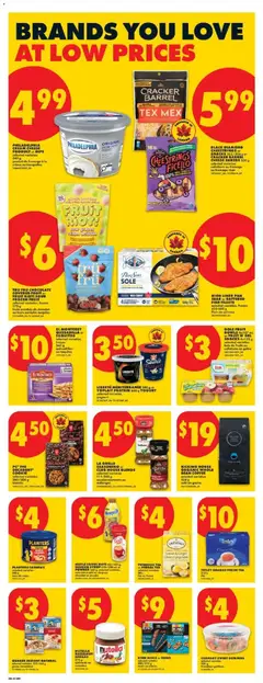Preview of TRU FRU CHOCOLATE COVERED FRUIT or FRUIT RIOT! SOUR FROZEN FRUIT, selected varieties, frozen 170 g fruits enrobés de chocolat ou fruits acidulés surgelės from shop No Frills valid from 14.05.2026 | Page: 7 | Products: Tea, Cream, Powder, Chocolate