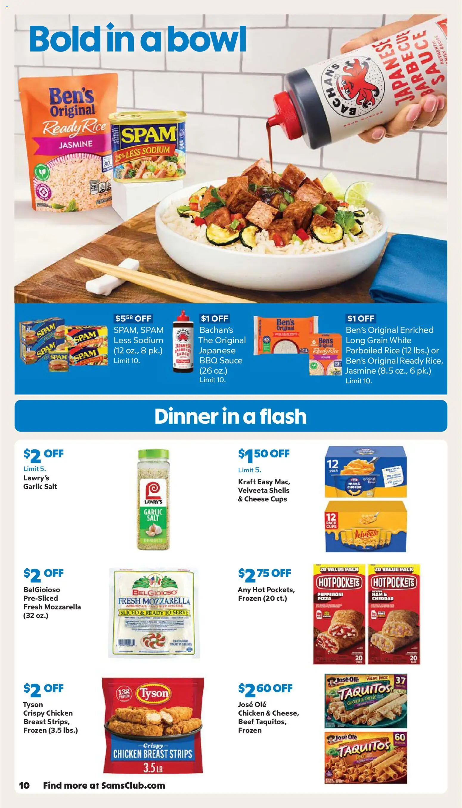 Sam's Club Instant Savings Book July 2026 - valid from 07/22/2026 | Page: 10