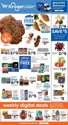 Preview of Kroger weekly ads valid from 09/09/2026