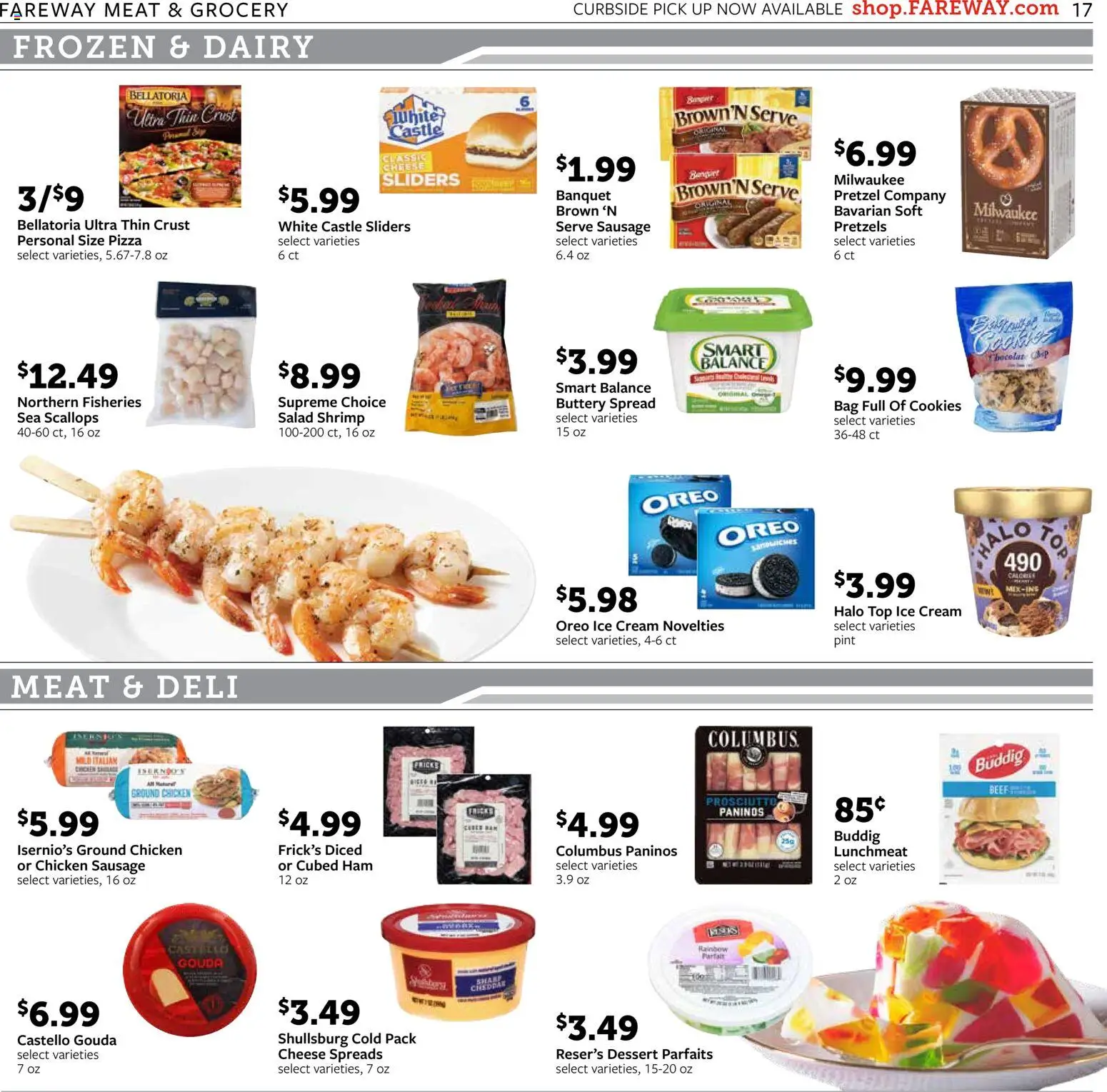 Fareway Weekly Ad - valid from 09/14/2026 | Page: 17 | Products: Ham, Pizza, Oreo, Bag