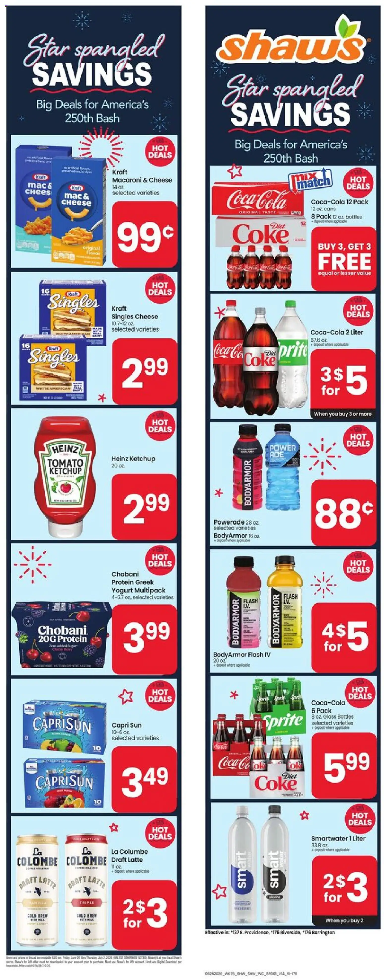 Shaw's Weekly Ad - RI - valid from 06/26/2026 | Page: 1
