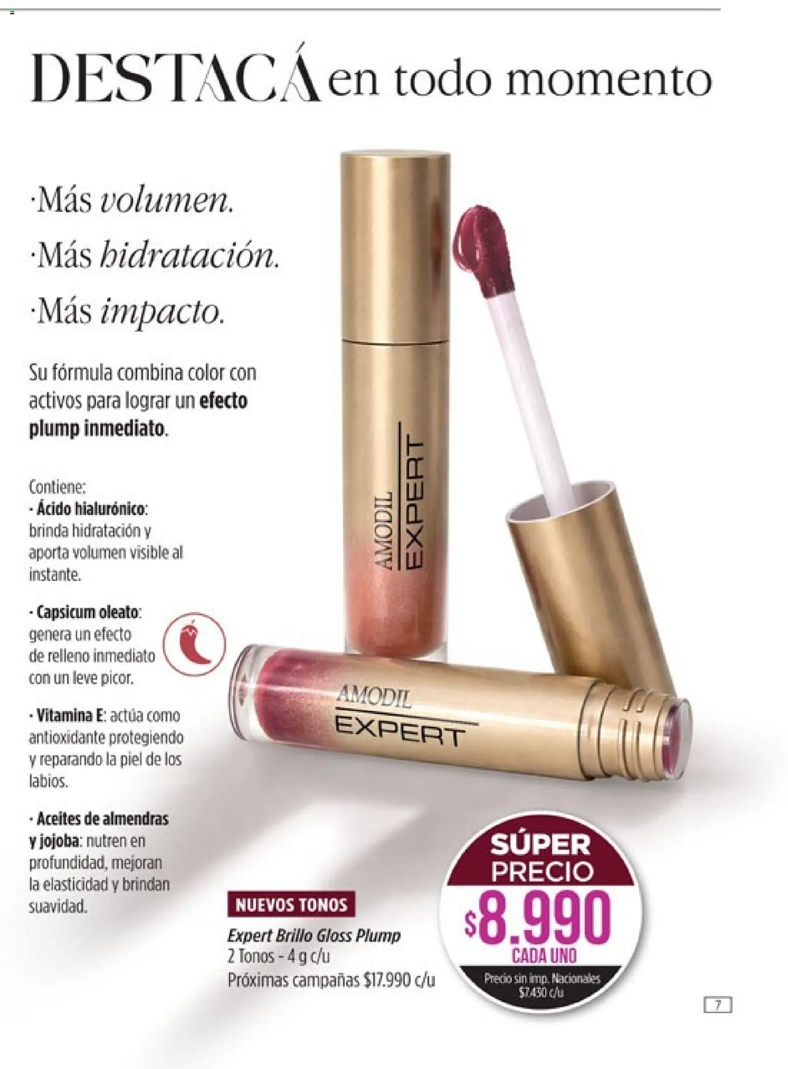 Catálogo Amodil Campaña 9 │ válido desde el 05.05.2026 | Página: 7 | Productos: Almendras, Brillo