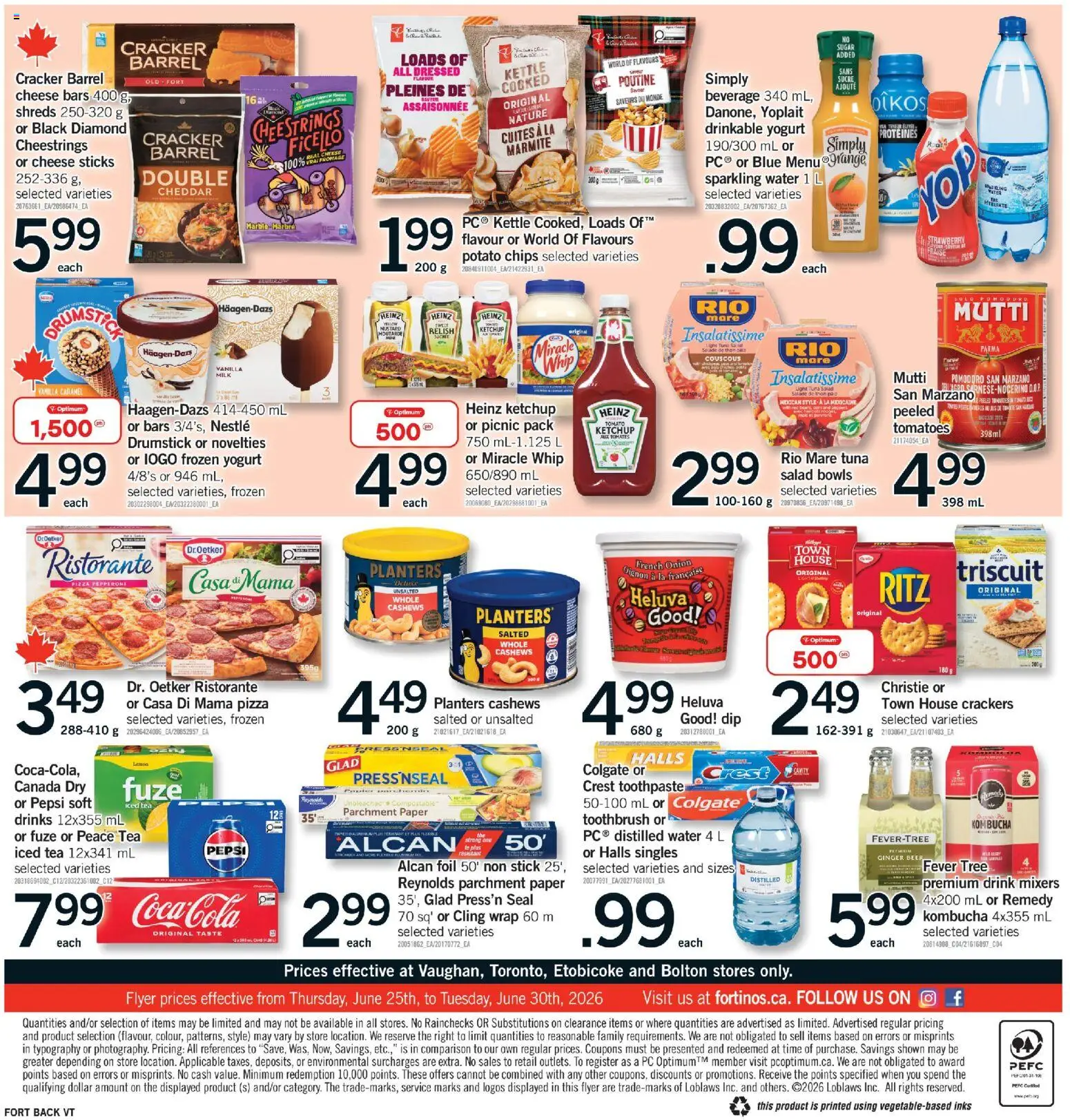 Fortinos flyer valid from Jun 25, 2026 | Page: 2