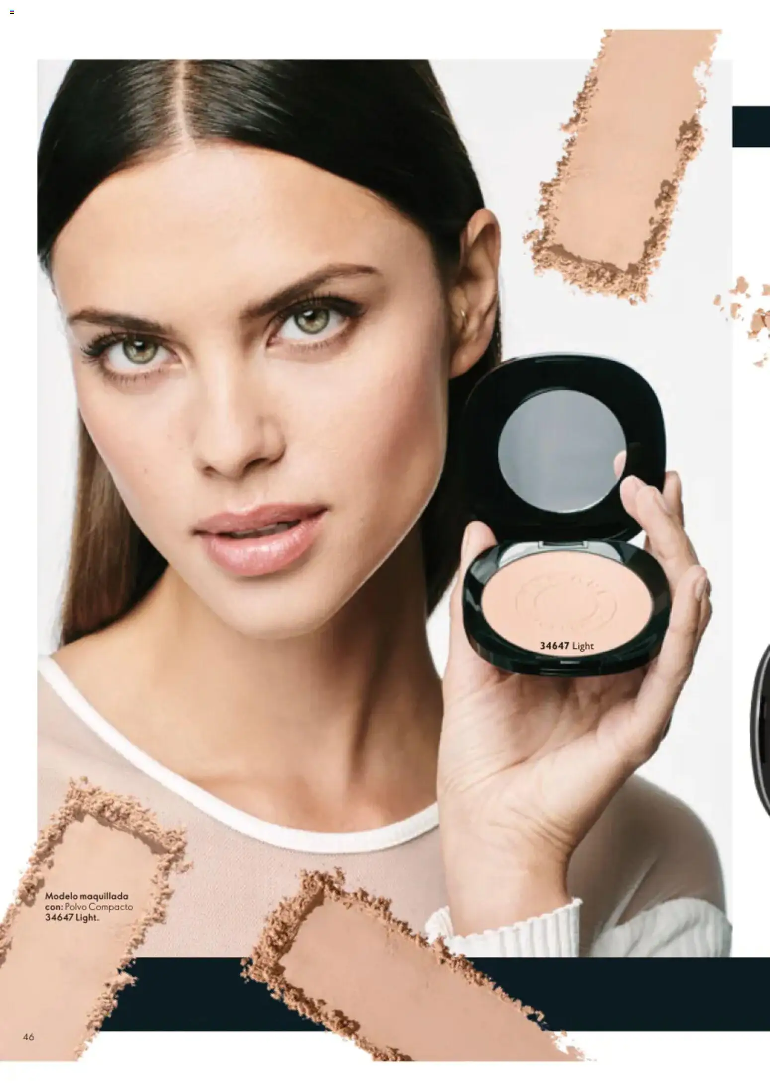 Nuevas ofertas de Oriflame válidas en toda la República Mexicana desde el 22/08/2026. ¡Encuentra las mejores ofertas en Oriflame campaña 12 2026! | Página: 46 | Productos: Polvo compacto, Polvo