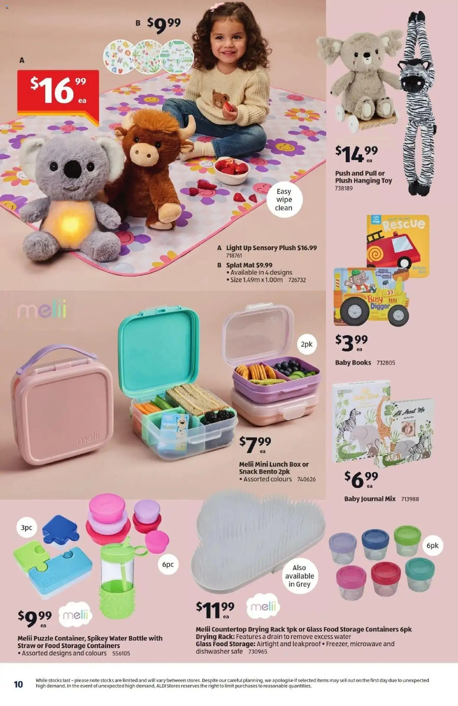 Aldi catalogue - valid from 01/07/2026 | Page: 10 | Products: Box, Light, Water, Dishwasher
