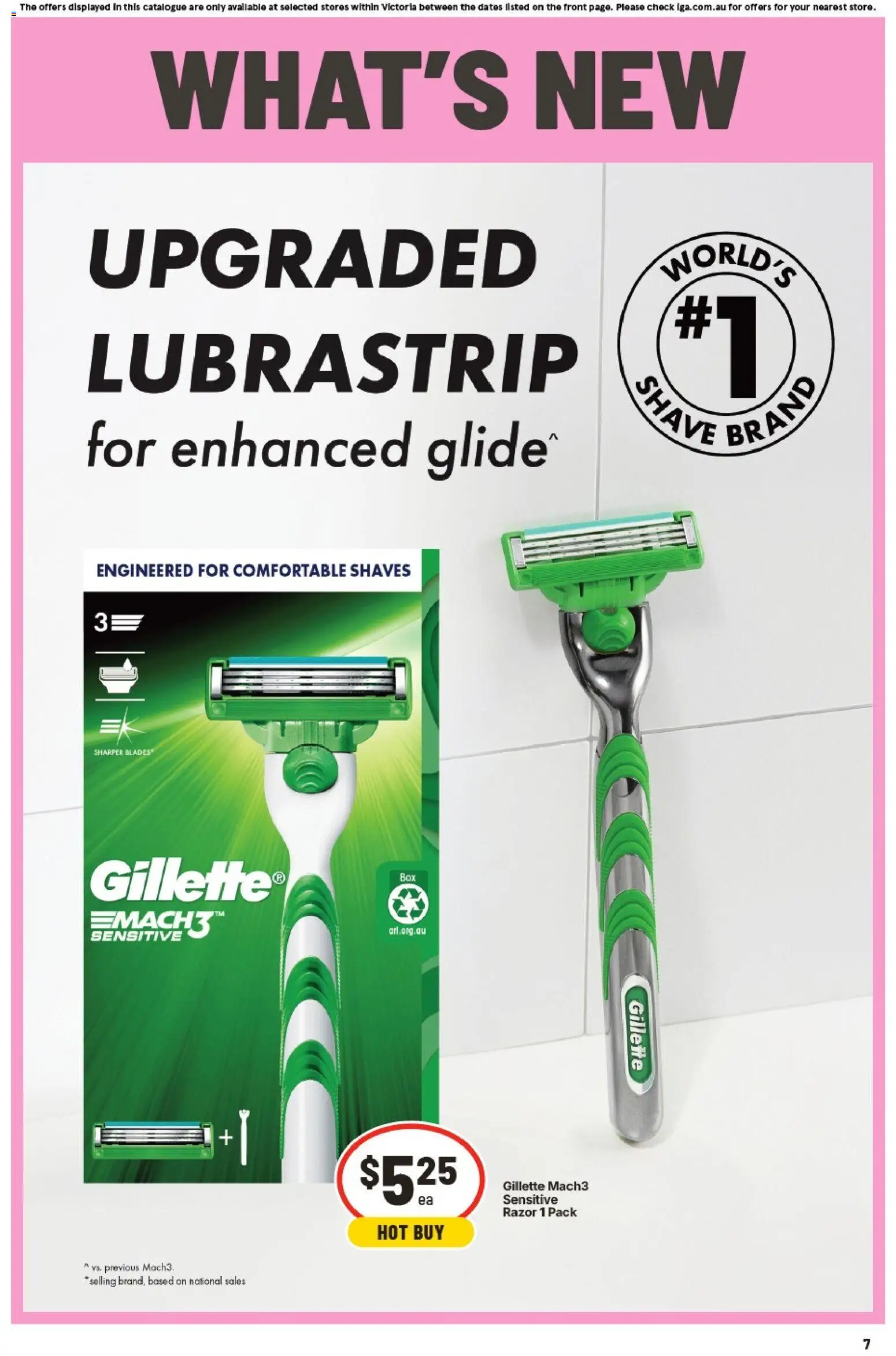IGA catalogue - valid from 26/08/2026 | Page: 7 | Products: Razor