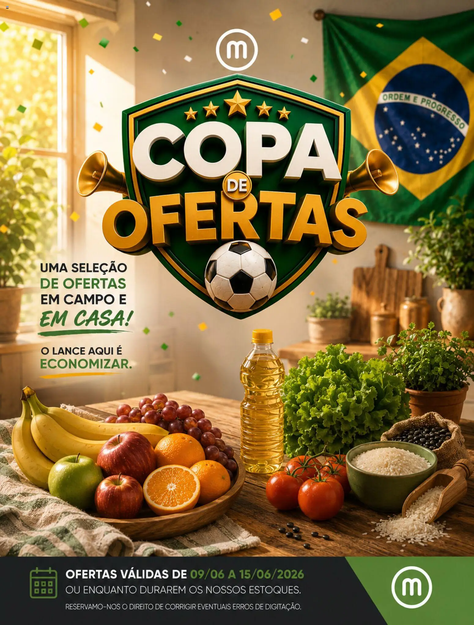 Mercadão Atacadista Folheto - válido de 09.06.2026 | Página: 1 | Produtos: Copa