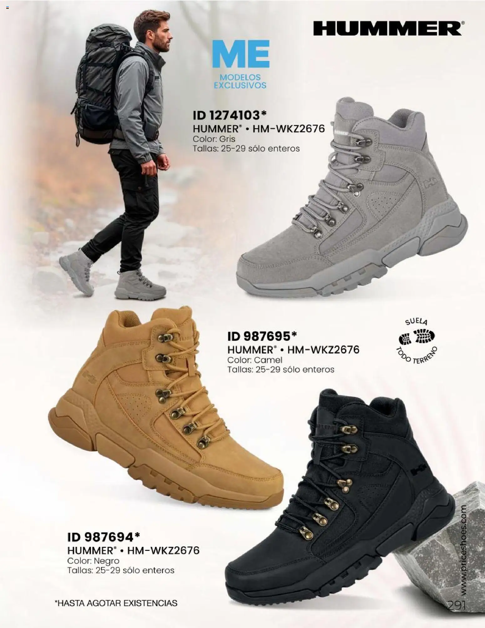 Nuevas ofertas de Price Shoes válidas en toda la República Mexicana desde el 06.05.2026. ¡Encuentra las mejores ofertas en Price Shoes catálogo Todo en uno! | Página: 291