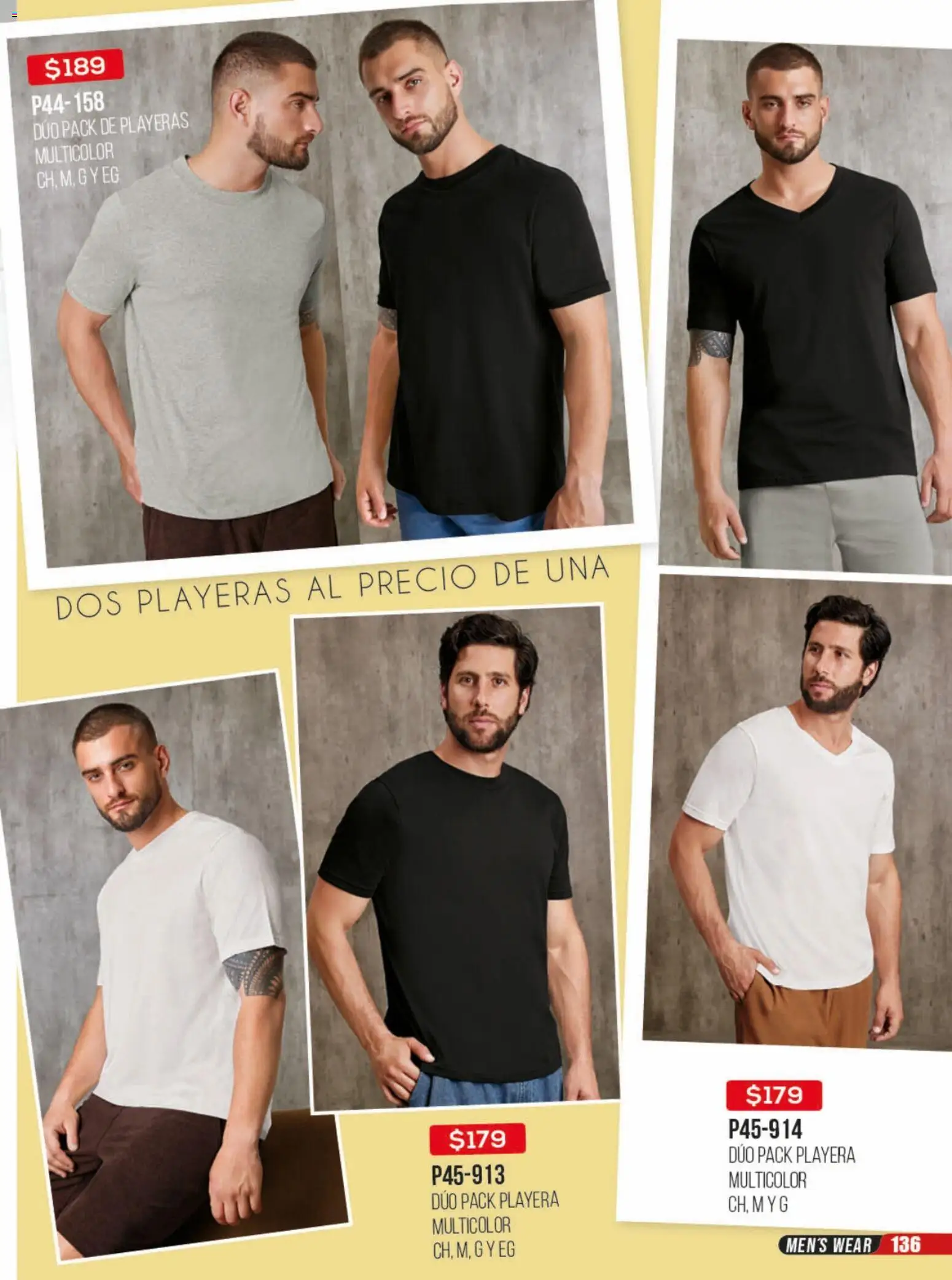 Nuevas ofertas de Cklass válidas en toda la República Mexicana desde el 23/06/2026. ¡Encuentra las mejores ofertas en Cklass catálogo Rebajas sobre rebajas ropa! | Página: 137 | Productos: Playera