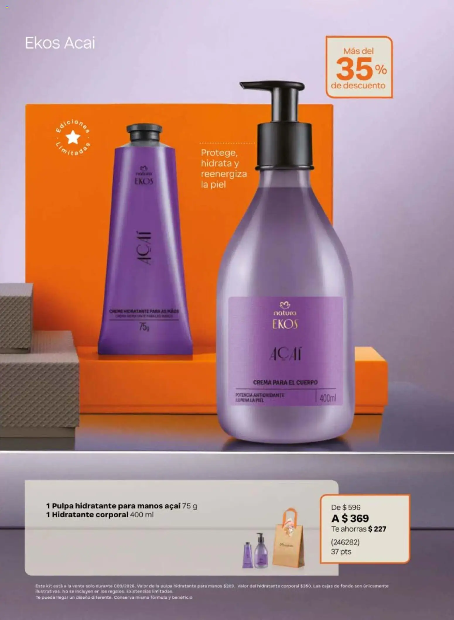 Nuevas ofertas de Natura válidas en toda la República Mexicana desde el 29.05.2026. ¡Encuentra las mejores ofertas en Natura campaña 9 2026! | Página: 19 | Productos: Crema, Té