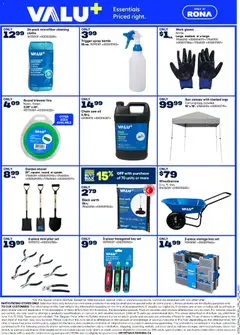 Preview of Rona weekly flyer from shop Rona valid from 11.06.2026 | Page: 6 | Products: Gloves, Bag, Box, Oil