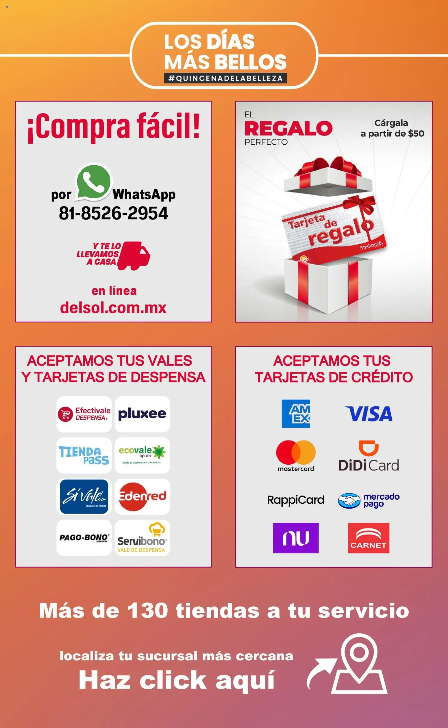 Nuevas ofertas de Del Sol y Woolworth válidas en toda la República Mexicana desde el 05/02/2026. ¡Encuentra las mejores ofertas en Del Sol y Woolworth catálogo! | Página: 34 | Productos: Despensa, Té