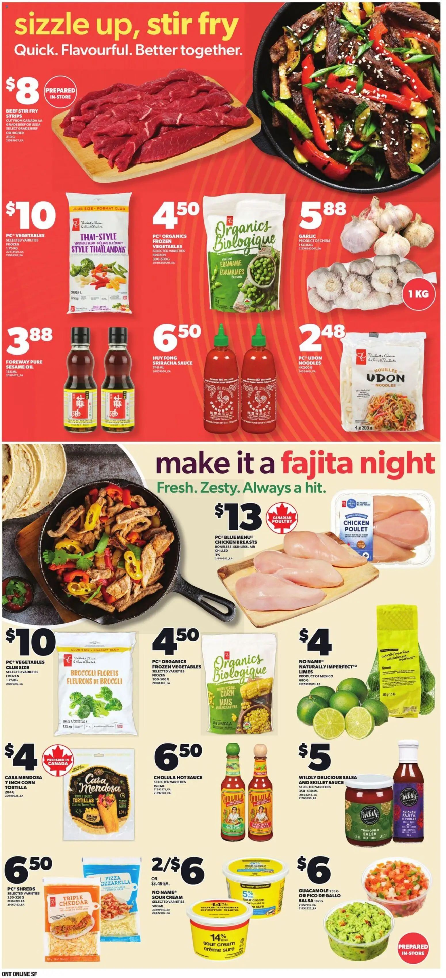 Loblaws flyer valid from Sep 10, 2026 | Page: 6 | Products: Beef, Bag, Tortillas, Garlic