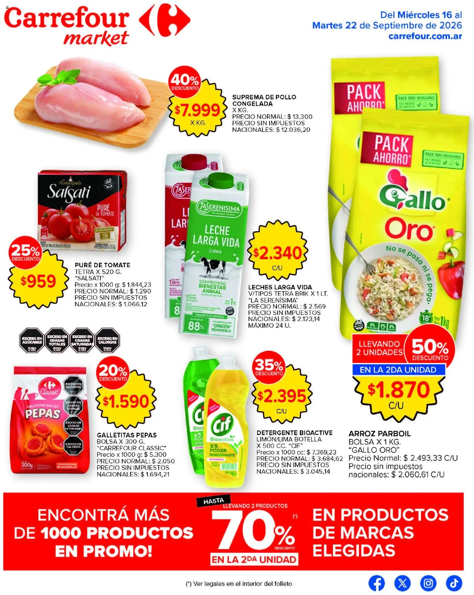 Carrefour Ofertas │ válido desde el 16/09/2026 | Página: 34