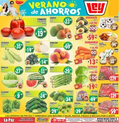 Vista previa de Casa Ley folleto Las ofertas de frutas y verdunas, nuevo folleto de la tienda, válido en México a partir del 16/07/2026