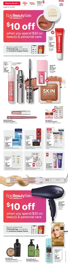 Preview of CVS Pharmacy weekly ads valid from 08/16/2026
