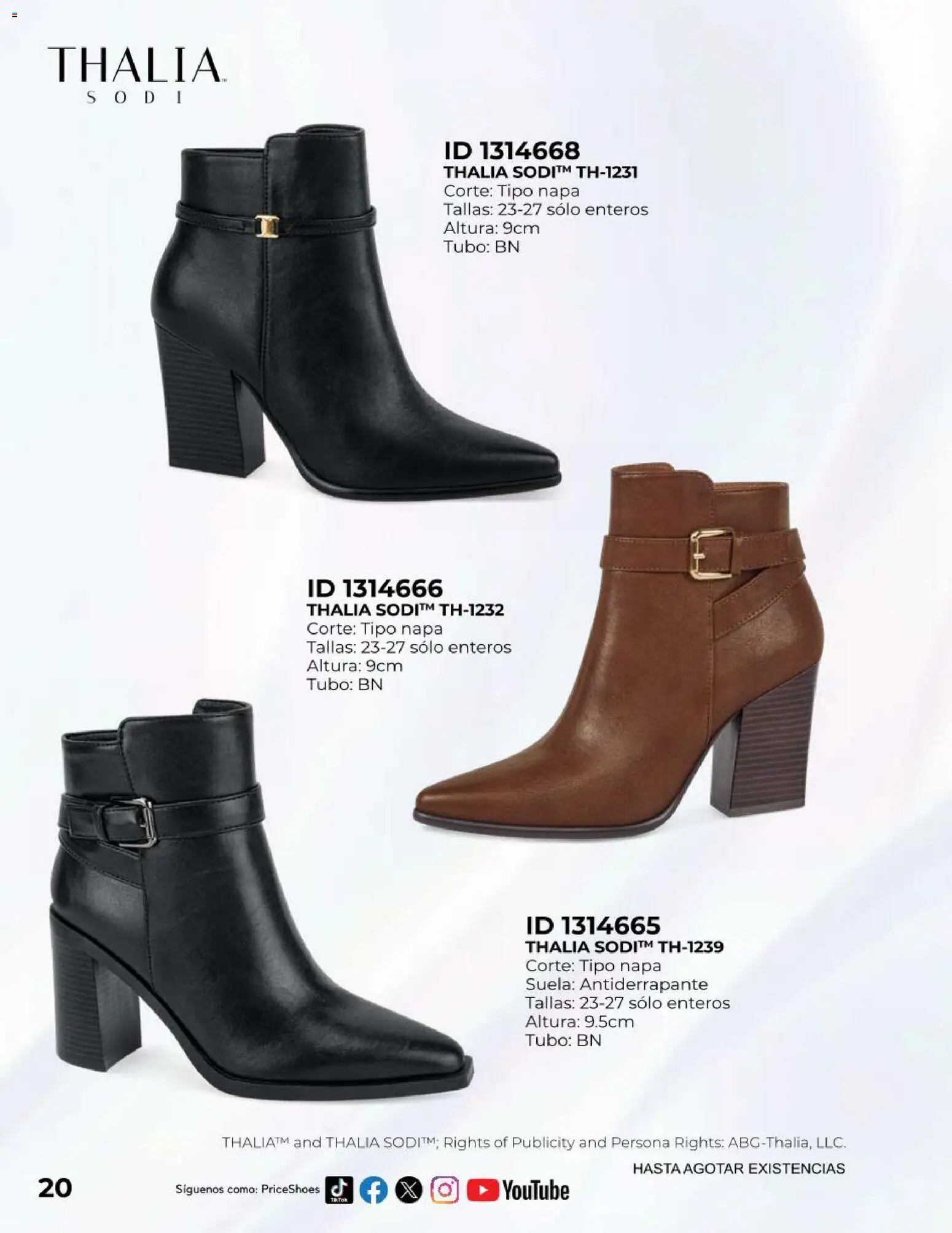 Nuevas ofertas de Price Shoes válidas en toda la República Mexicana desde el 01/10/2026. ¡Encuentra las mejores ofertas en Price Shoes catálogo Exclusivos! | Página: 20