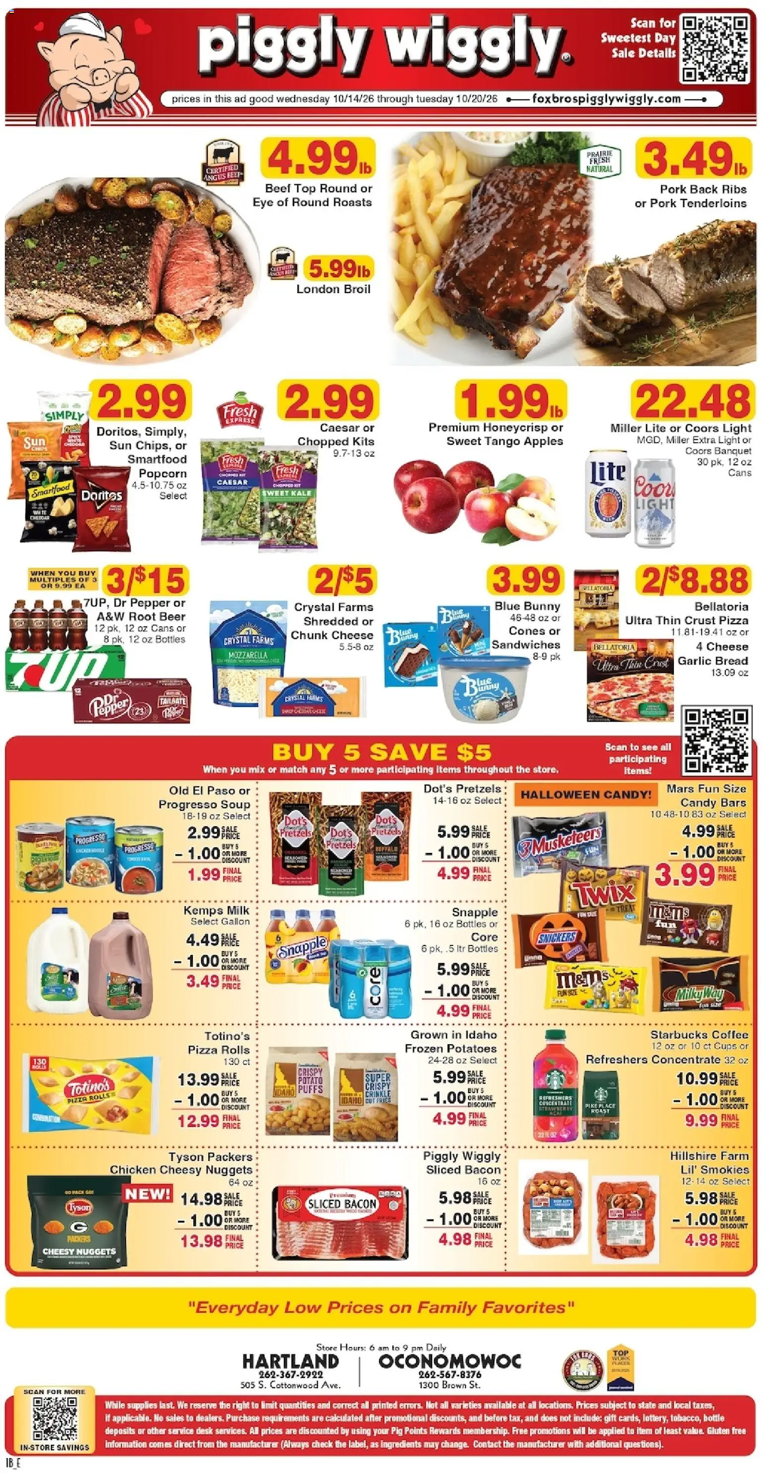 Piggly Wiggly Weekly Ad - valid from 10/14/2026 | Page: 1