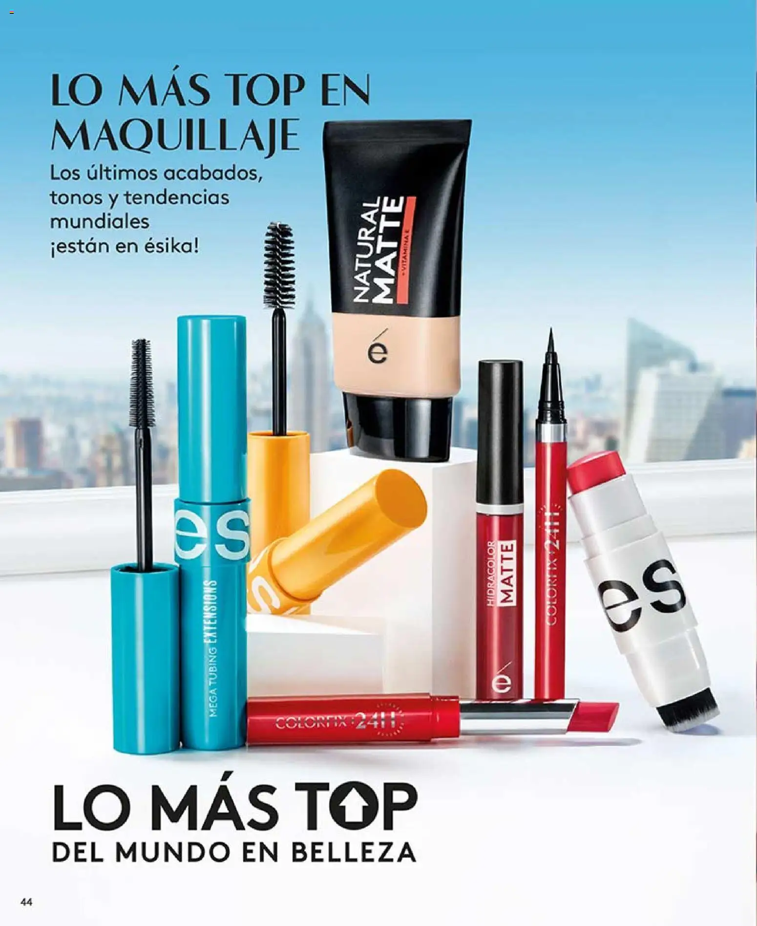 Ésika revista - valida desde el 13.03.2026 | Página: 44 | Productos: Top, Maquillaje