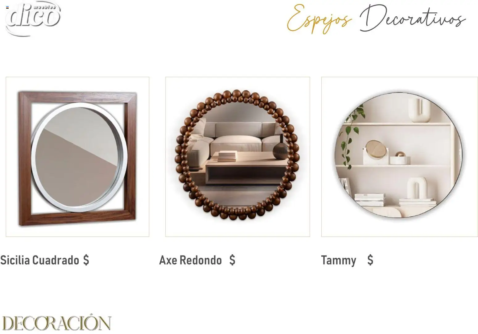 Nuevas ofertas de Muebles Dico válidas en toda la República Mexicana desde el 09/12/2025. ¡Encuentra las mejores ofertas en Muebles Dico catálogo Decoración! | Página: 35 | Productos: Decoración