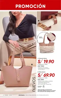 Vista previa de folleto Azzorti catálogo - Campaña 10 de la Azzorti válido desde 22/06/2026 | Página: 4 | Productos: Bolso, Cinturón, Empaque