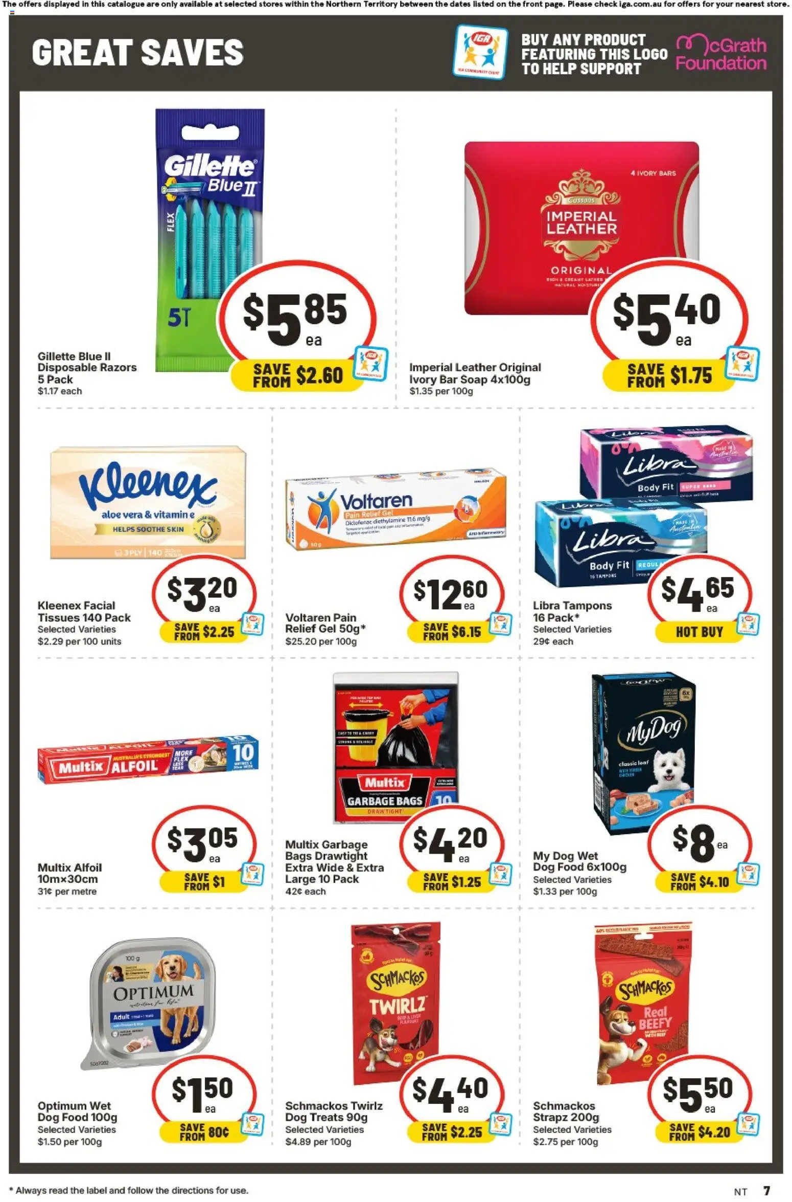 IGA catalogue - valid from 23/09/2026 | Page: 7 | Products: Cups, Rice, Garlic, Vegemite