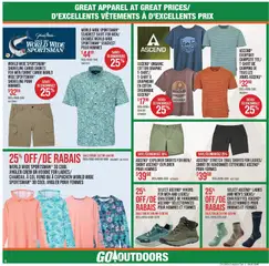 Preview of Cabelas weekly flyer / circulaire from shop Cabelas valid from 07.05.2026 | Page: 4 | Products: Shirt, Tshirt, Hoodie, Shorts