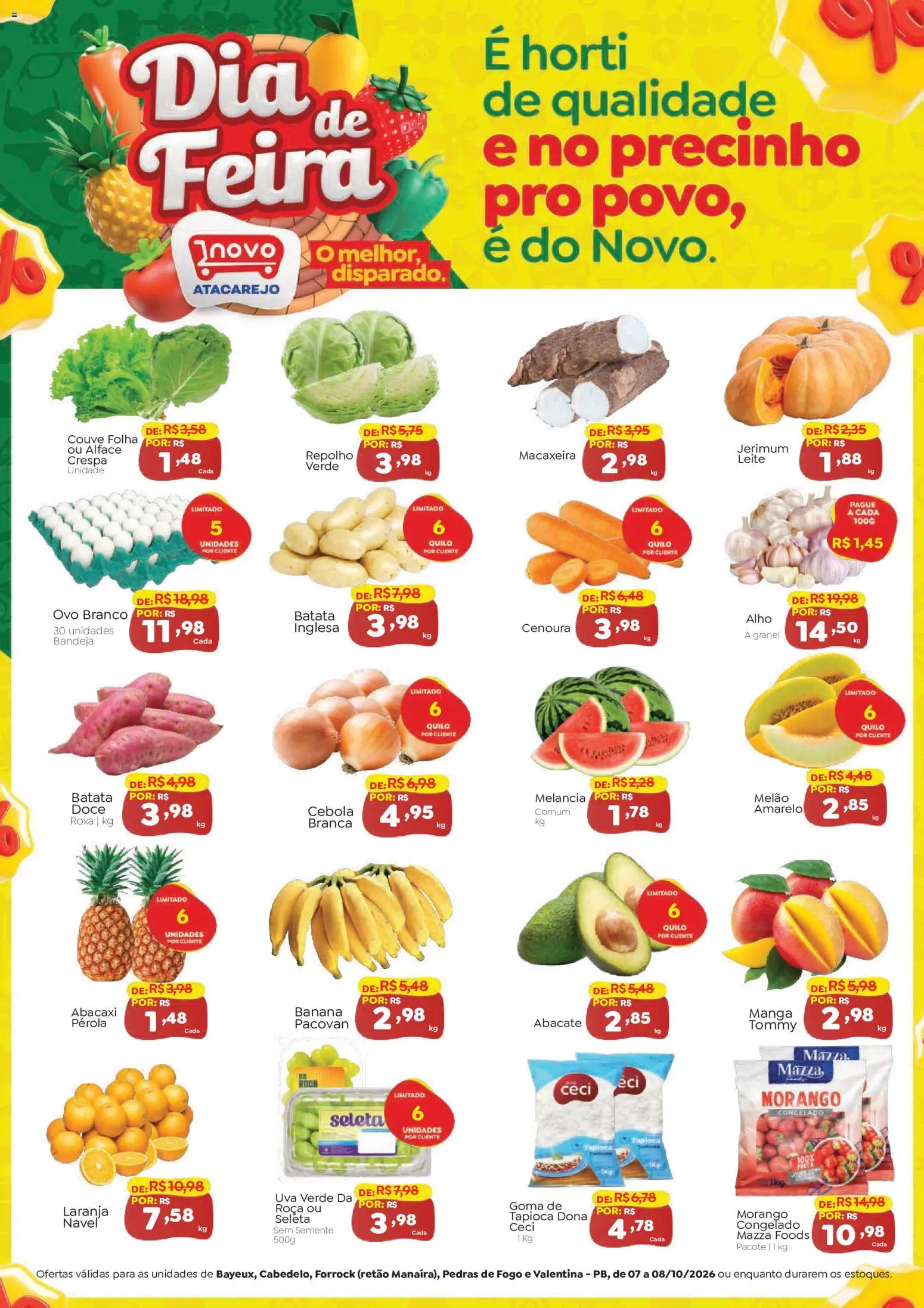 Novo Atacarejo Quarta-feira 7 Outubro Ofertas Top
