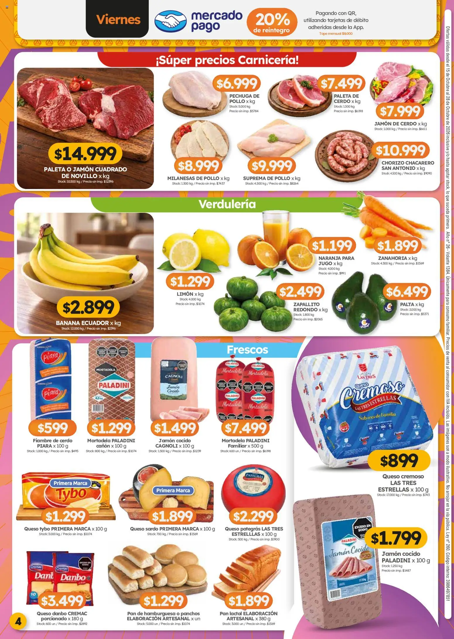 Cordiez - Ofertas │ válido desde el 15/10/2026 | Página: 4