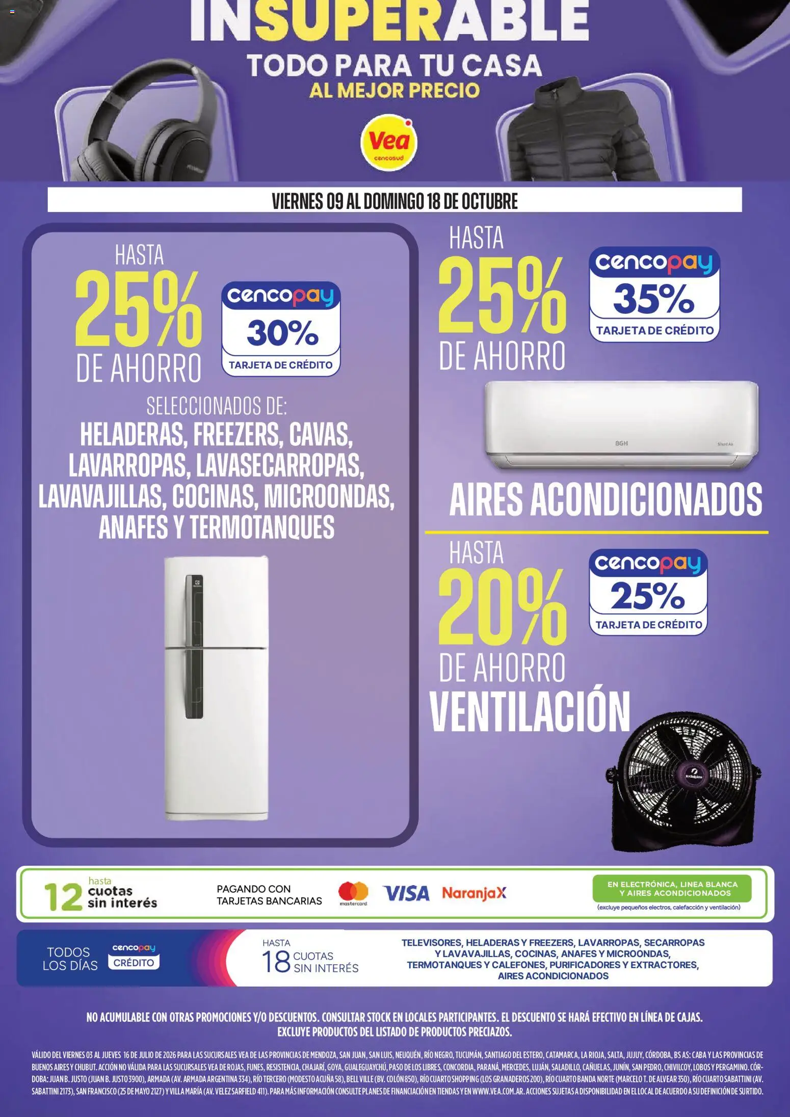 Vea - InSuperables Especial para tu casa │ válido desde el 09/10/2026 | Página: 1