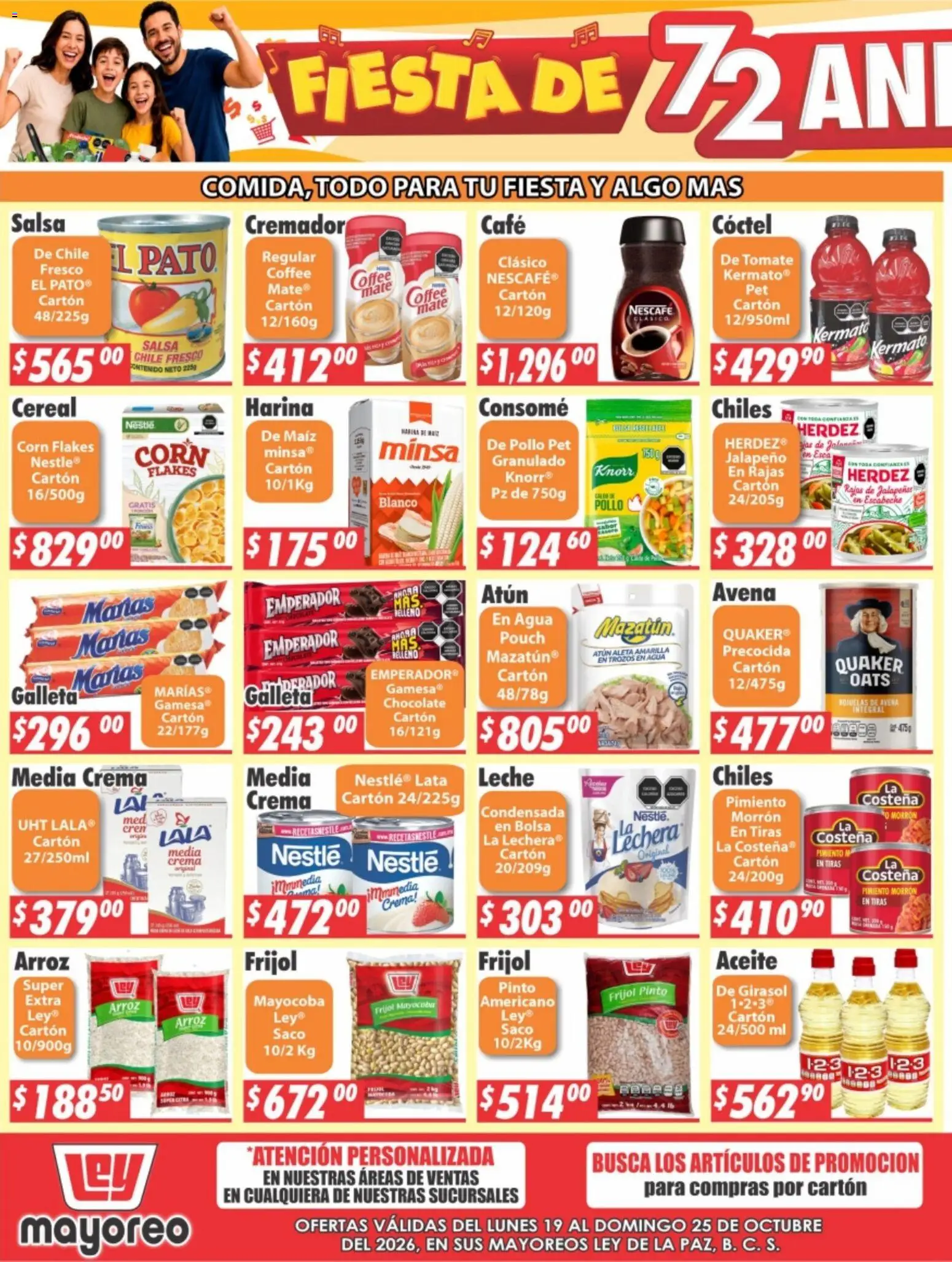 Nuevas ofertas de Casa Ley válidas en toda la República Mexicana desde el 19/10/2026. ¡Encuentra las mejores ofertas en Casa Ley folleto! | Página: 5