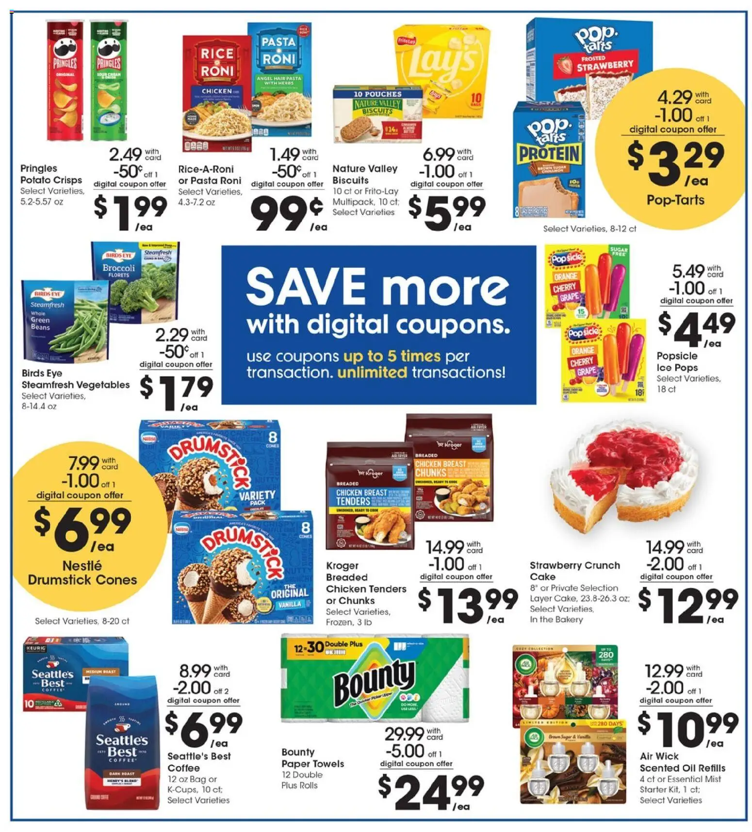 Pick ‘n Save Weekly Ad - valid from 09/30/2026 | Page: 6 | Products: Coffee, Rice, Vegetables, Bag