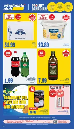 Preview of Wholesale Club flyer / circulaire from shop Wholesale Club valid from Aug 20, 2026 | Page: 7