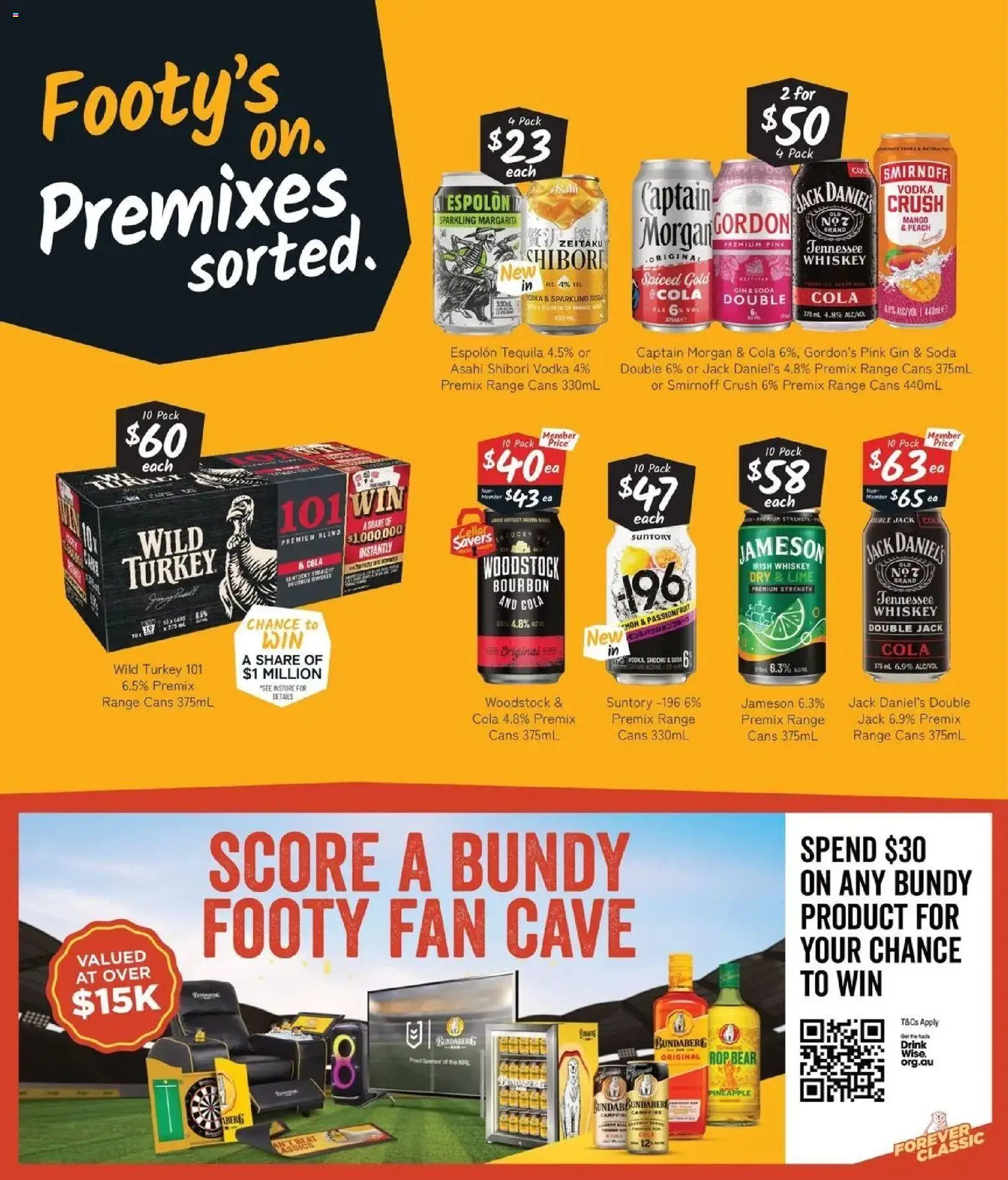 Cellarbrations catalogue - valid from 21/09/2026 | Page: 4 | Products: Pineapple, Vodka, Lime, Jack Daniel’s