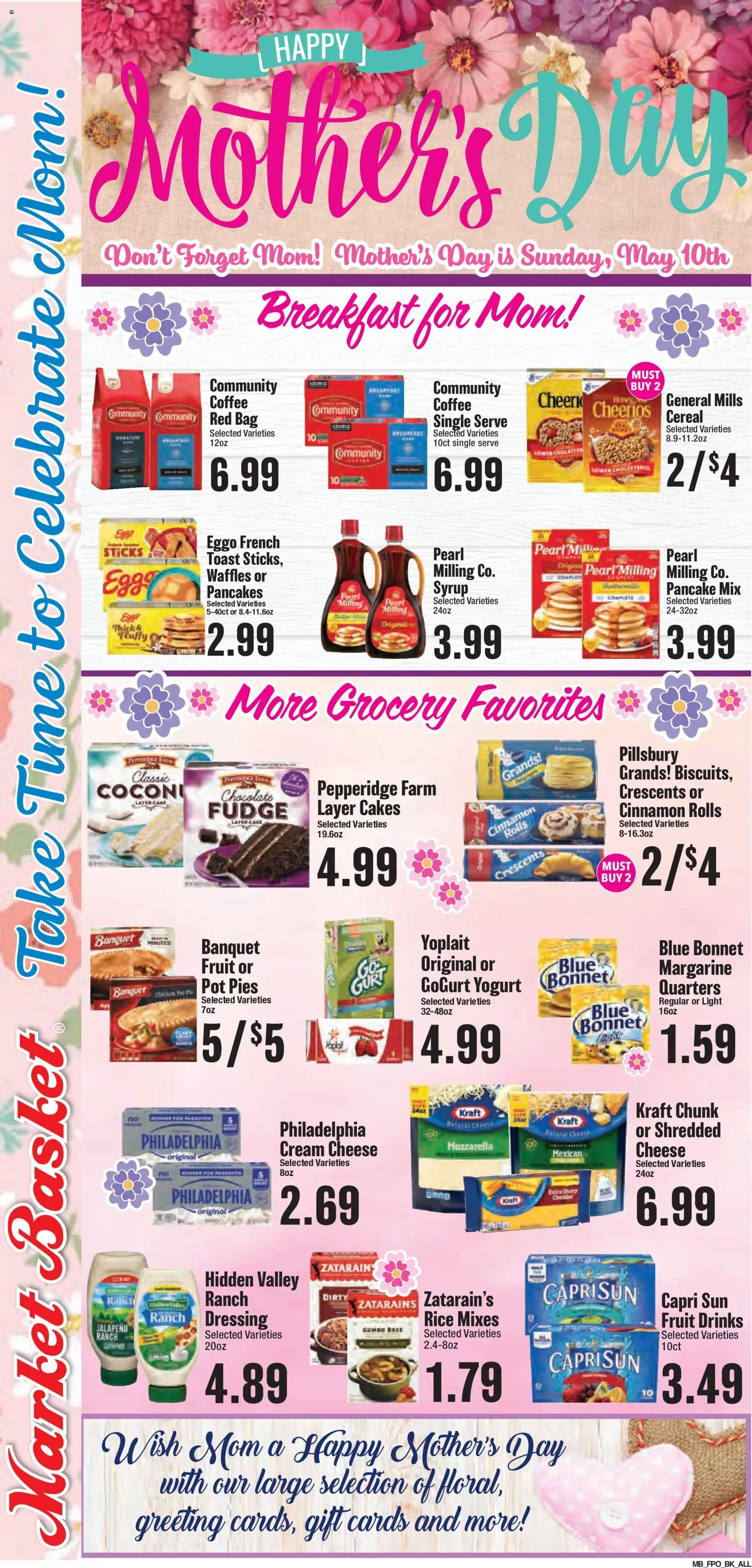 Market Basket Weekly Ad - valid from 06.05.2026 | Page: 6 | Products: Yogurt, Coffee, Rice, Cream
