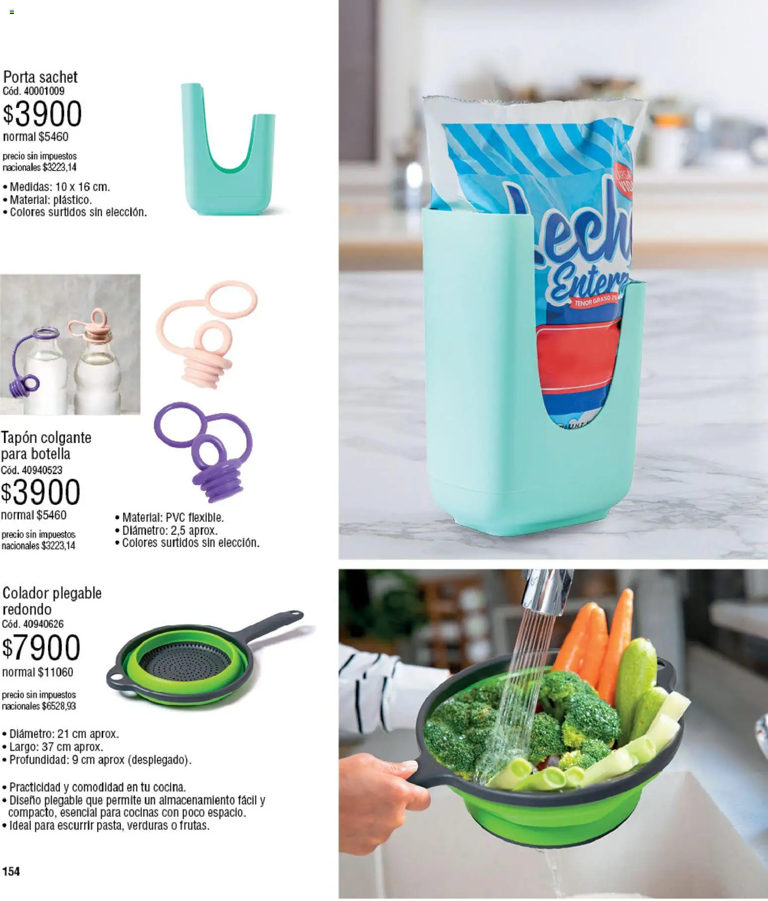 Millanel - Catálogo │ válido desde el 20/07/2026 | Página: 178 | Productos: Flexible, Botella, Colador, Verduras