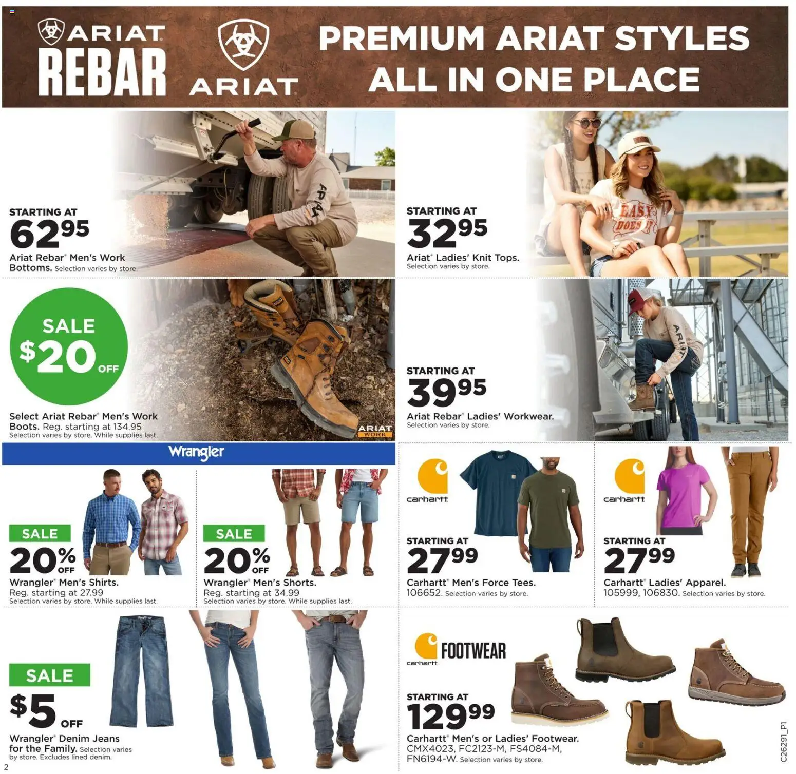 Mills Fleet Farm Weekly Ad - valid from 07/13/2026 | Page: 3 | Products: Jeans