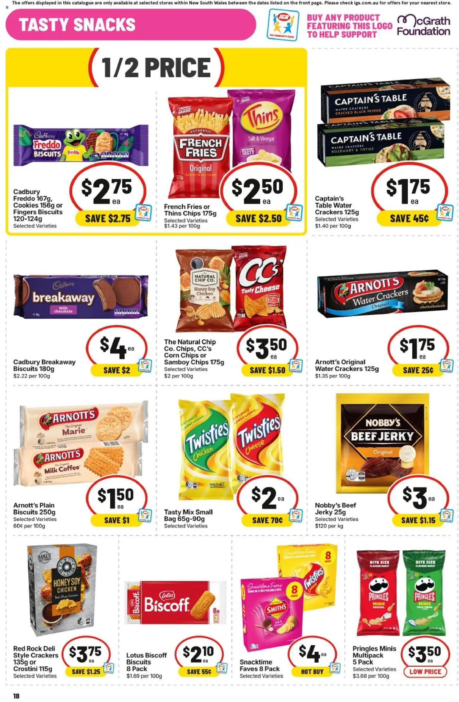 IGA catalogue - valid from 16/09/2026 | Page: 15 | Products: Table, Chocolate, Chips, Pepper